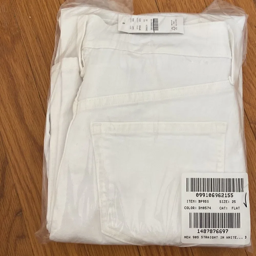 J. Crew '90s classic straight-fit jean in white wash*